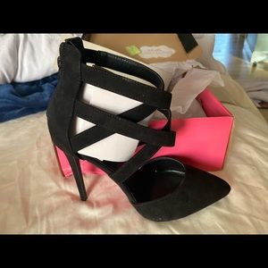 Charlotte Russe black pumps size 9 and 10